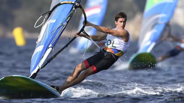 Tak o medal w Rio walczył Piotr Myszka - polski Mistrz Świata w windsurfingu (klasa RS:X).
