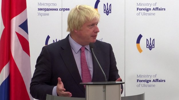 Boris Johnson w trakcie swojej wizyty na Ukrainie podkreślił konieczność wypełnienia umowy zawartej w Mińsku. Brytyjski minister spraw zagranicznych spotkał się w Kijowie m.in. z prezydentem Ukrainy - Petro Poroszenką.