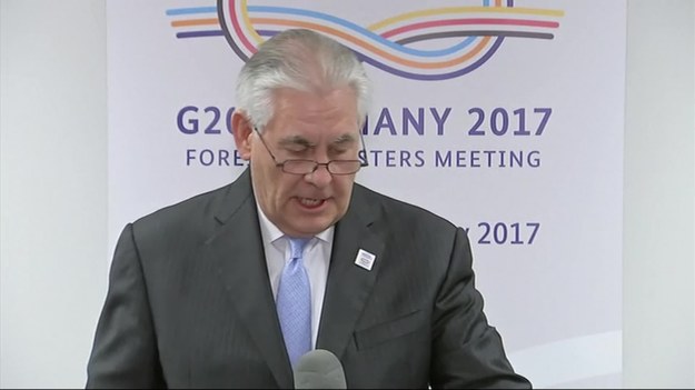 Nowy sekretarz stanu USA - Rex Tillerson spotkał się w Bonn z Ministrem Spraw Zagranicznych Rosji - Siergiejem Ławrowem. Tillerson określił spotkanie jako "produktywne". 