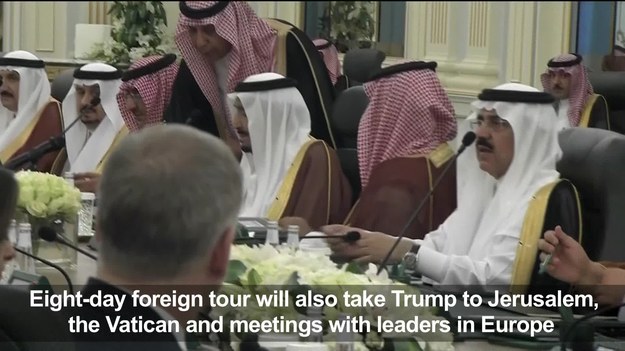 Arabia Saudyjska. Pierwsza zagraniczna wizyta Trumpa.