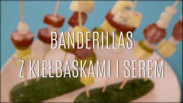 Banderilla to klasyczna hiszpańska przekąska, która swoim smakiem podbiła cały świat! Niewielkie szaszłyki, w których łączy się wyraziste smaki - kwaśny i ostry - znakomicie sprawdza się jako zimny  bufet na każdym przyjęciu. Banderillas z kiełbaskami i serem przyrządza się naprawdę szybko!