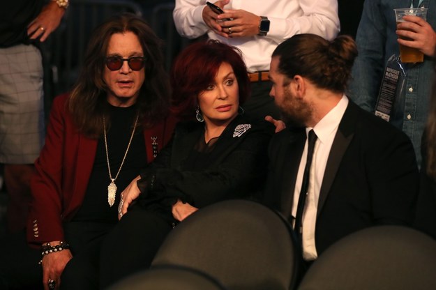 Od lewej: Ozzy Osbourne, Sharon Osbourne i Jack Osbourne