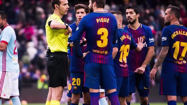 FC Barcelona tylko zremisowała z Celtą Vigo 2-2 w meczu 14. kolejki Primera Division. "Duma Katalonii" została skrzywdzona przez arbitra, który w pierwszej połowie nie uznał prawidłowo zdobytej przez Luisa Suareza bramki.