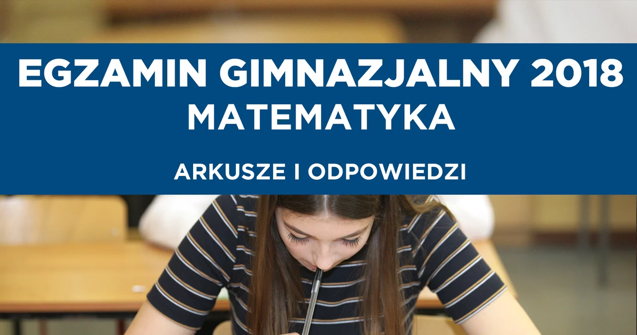 Egzamin Gimnazjalny Matematyka Arkusz Cke I Odpowiedzi