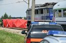 Zderzenie samochodu osobowego z pociągiem w Wierzawicach