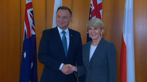 Prezydent spotkał się z premierem Malcolmem Turnbullem i ministrem spraw zagranicznych Julie Bishop. Następnie złożył wieniec w Australian War Memorial.

Głównym tematem rozmów z przedstawicielami australijskich władz było bezpieczeństwo i handel zagraniczny.

Premier Australii powiedział, że ta wizyta była okazją do omówienia tematów będących przedmiotem wspólnego interesu, w tym postępów w zakresie kompleksowej umowy o wolnym handlu między Australią i Unią Europejską.