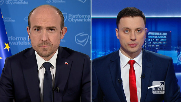 Borys Budka krytykuje działania rządu w kwestii budżetu Unii Europejskiej - fragment programu "Gość Wydarzeń" na antenie Polsat News.