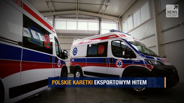 Polskie ambulanse, wyprodukowane w Kutnie, są sprzedawane w całej Europie. Szczególną popularnością cieszą się w Skandynawii. Dlaczego tak się dzieje?Zobacz "Raport" w Polsat News o godzinie 20:50.