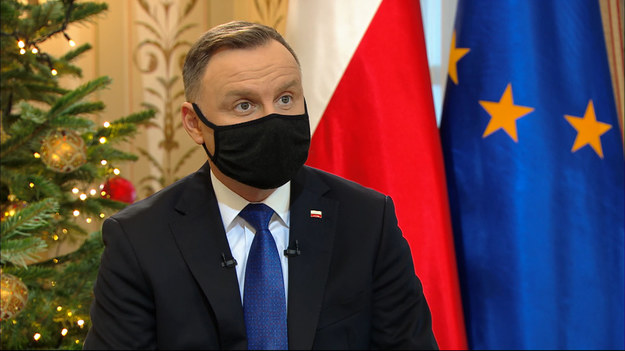 Andrzej Duda był "Gościem Wydarzeń" Polsatu News. Prezydent komentował między innymi działania policji wobec uczestników ostatnich manifestacji.