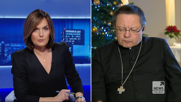 Arcybiskup Grzegorz Ryś był "Gościem Wydarzeń" w Polsat News. Rozmówca Doroty Gawryluk mówił między innymi o słowach papieża na temat zbliżających się świąt.