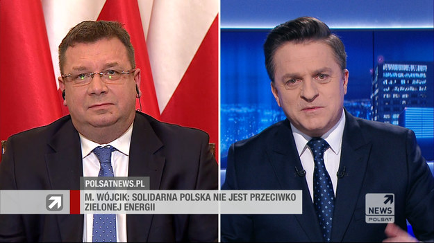Bogdan Rymanowski pytał ministra-członka Rady Ministrów Michała Wójcika, czy Jarosław Kaczyński nie będzie na tyle zmęczony Solidarną Polską, że w przyszłości postanowi ich "zamienić z PSL-em". - Czasy PSL-u to czasy likwidacji górnictwa węgla kamiennego, czasy PSL-u to czas biedy na Śląsku. To kwestia OFE i wielu innych rzeczy. To, że my dyskutujemy to nic złego - mówił.
Wójcik zapewniał, że sprawa pakietu energetycznego od powstania Solidarnej Polski była dla niej priorytetem. - Ale na przykład taki zaostrzony cel - redukcja CO2 do 55 proc. to niebezpieczny wskaźnik dla Polski. Czy my mamy tego nie werbalizować, mamy o tym nie mówić? - dodawał.

Fragment programu "Gość Wydarzeń", emitowanego na antenie Polsat News.