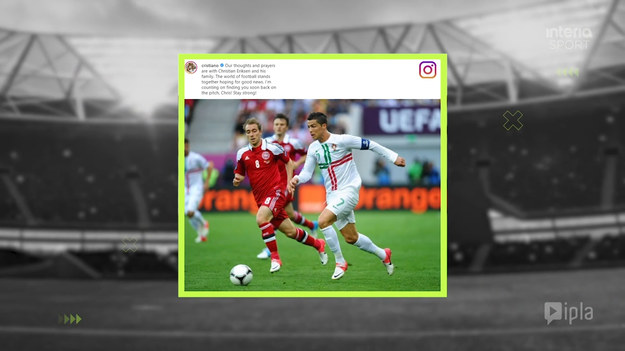 Nie tylko piłkarski świat zamarł w momencie gdy duński piłkarz Christian Eriksen dostał zawału serca podczas meczu na Euro 2020. Zobaczcie najciekawsze wpisy w internecie.Fragment programu "Strefa Euro", emitowanego codziennie w serwisie Interia oraz Ipla.