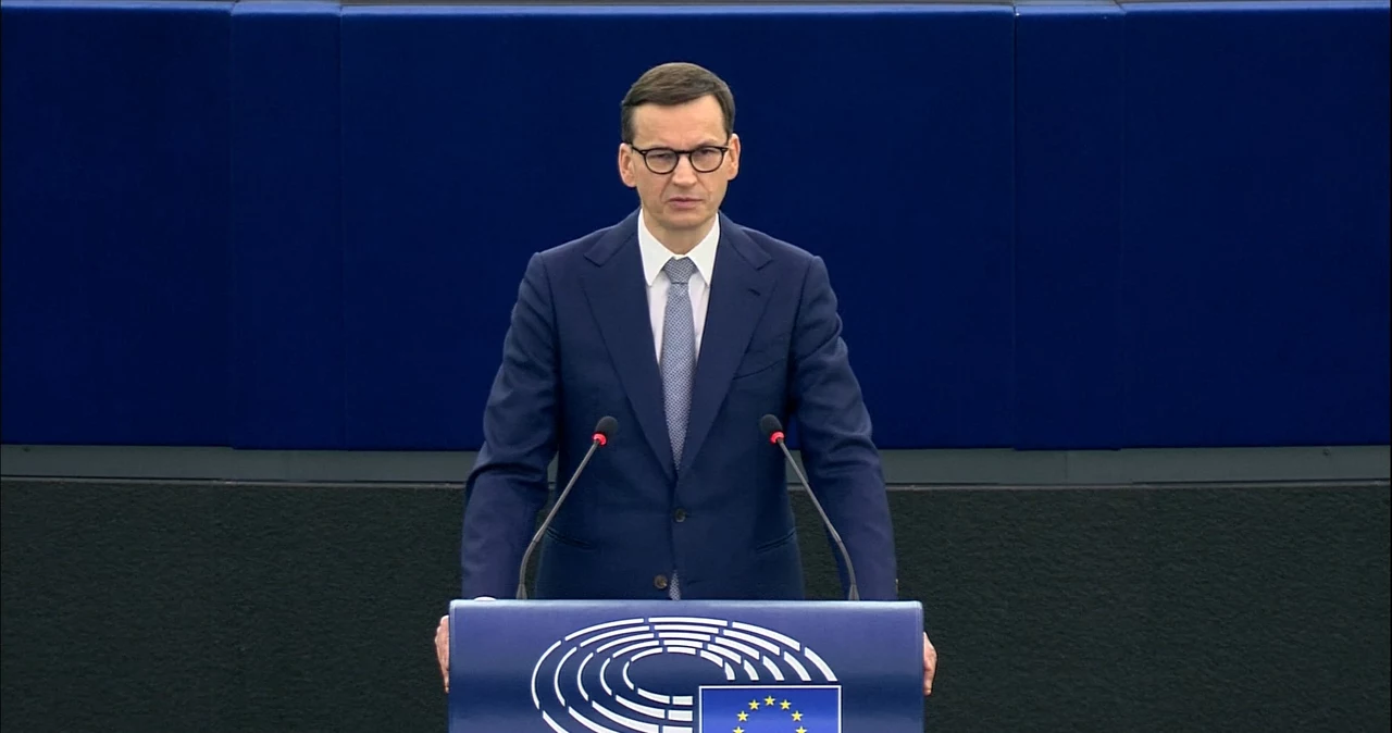 Parlament Europejski Debata O Polsce Mateusz Morawiecki Nie Mo Emy