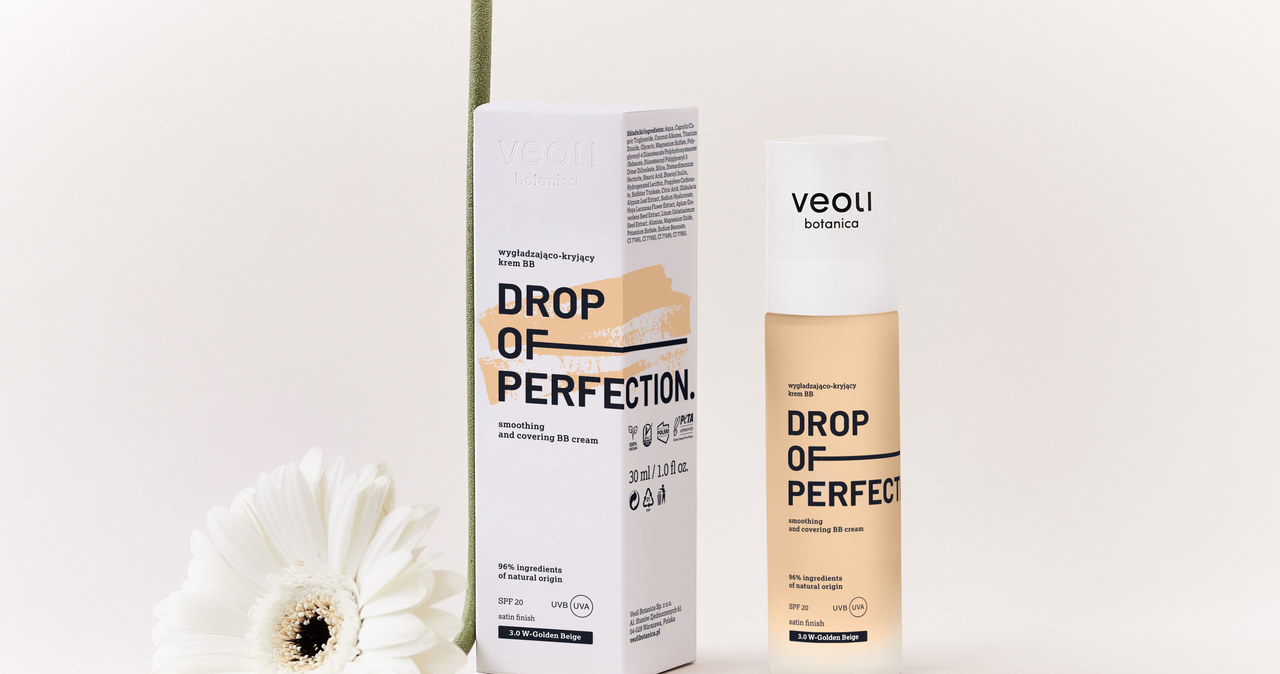 Krem BB Drop of Perfection Veoli Botanica Nowe odcienie i odświeżone