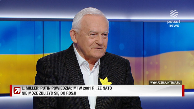 Leszek Miller na pytanie jak patrzy na status polski po 55 dniu wojny, odpowiedział, że "jesteśmy w pierwszej lidze". - Putin nieświadomie przeniósł Polskę do pierwszej klasy NATO. Dziś jesteśmy państwem frontowym, w które się inwestuje, więc osiągnął odwrotny skutek, niż chciał.Odnosząc się do poczynań prezydenta Ukrainy Wołodymyra Zełenskiego, stwierdził, iż "nie zgodzenie się na wizytę prezydenta Niemiec, to była zła decyzja, podjęta w stanie wielkiej emocji". - Prezydent takiego kraju musi powściągnąć emocje, bo Niemcy dalej będą znaczącym krajem, także, jeśli chodzi o drogę Ukrainy do Unii Europejskiej - dodał w rozmowie z Bogdanem Rymanowskim.- Zdaje się, że Zełenski przez chwilę zapomniał, że prezydent Niemiec, to nie jest jakiś polityk czwartorzędny, tylko, że to jest ekstraklasa - stwierdził.Fragment programu "Gość Wydarzeń", emitowanego na antenie Polsat News.
