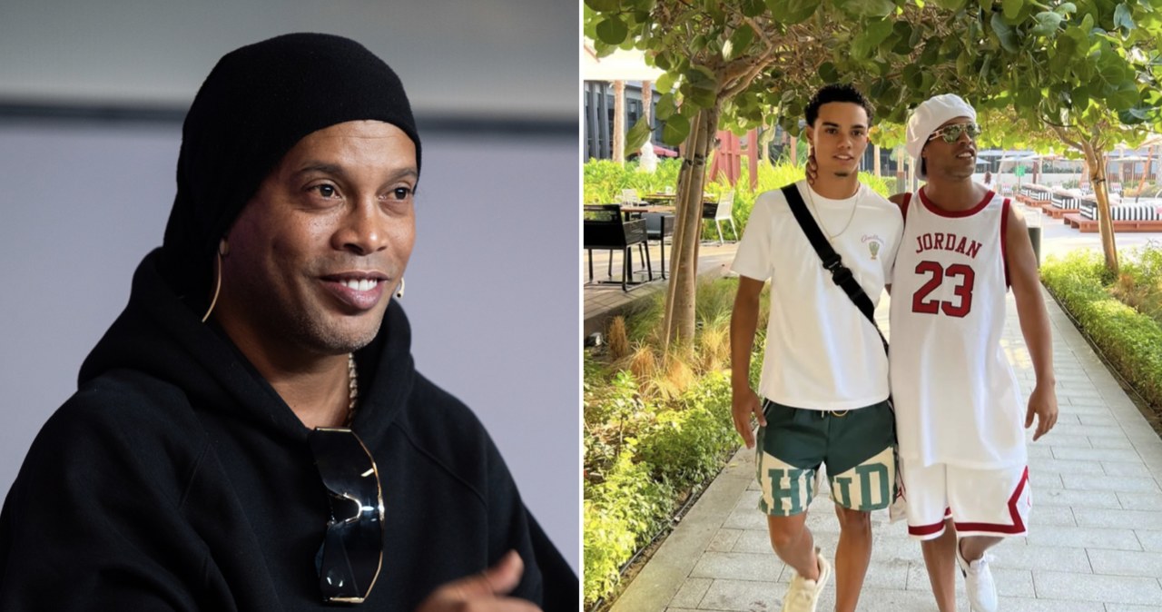 Ronaldinho Pochwali Si Fotk Z Synem Jak Dwie Krople Wody Sport W