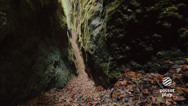 Czasem niewinny spacer po lesie może nas doprowadzić do niezwykłych miejsc. Takie pokazują bohaterowie programu "Górale", którzy najpierw prowadzą widzów do szczeliny pomiędzy skałami, a następnie do jaskini ukrytej pośród drzew. 