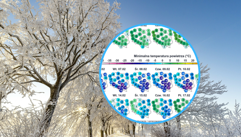 Pogoda długoterminowa Siarczyste mrozy w Polsce Odnotowano 28 5
