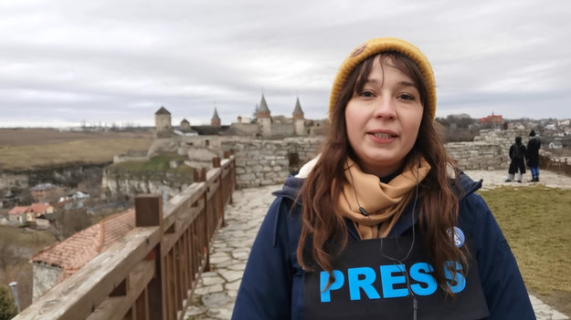 Korespondentka Interii Karolina Olejak opowiada o sytuacji w Kamieńcu Podolskim, mieście położonym 50 km od Mołdawii.