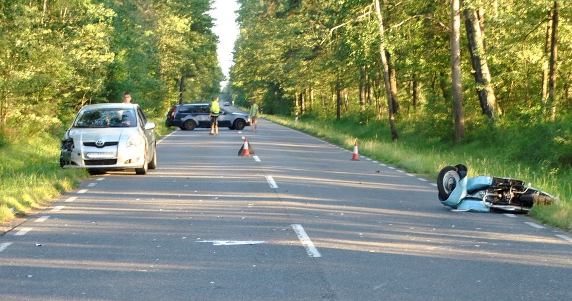 Śmierć motocyklistów Tragiczny bilans wypadków na polskich drogach od