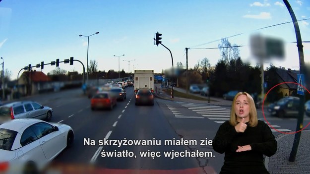 Wjazd na skrzyżowanie gdy nie ma możliwości opuszczenia go, a następnie uderzenie w prawidłowo jadący samochód. Te dwa poważne błędy popełnił kierowca ciężarówki, który jednak był w tej sytuacji przekonany, że to nie on jest sprawcą kolizji na ulicy Zakopiańskiej w Krakowie.

(Fragment programu "Stop drogówka").