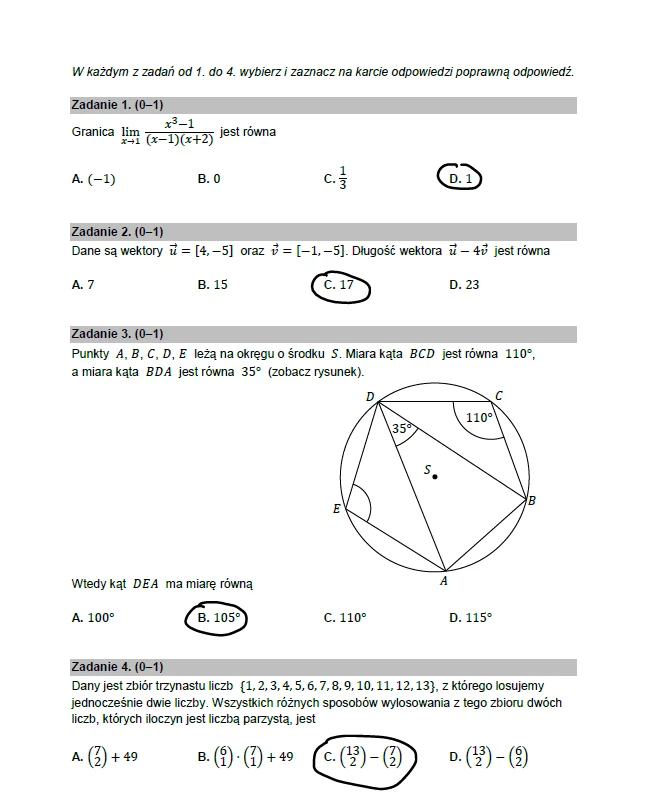 Matura 2023 Matematyka Poziom Rozszerzony Gdzie Odpowiedzi Arkusz