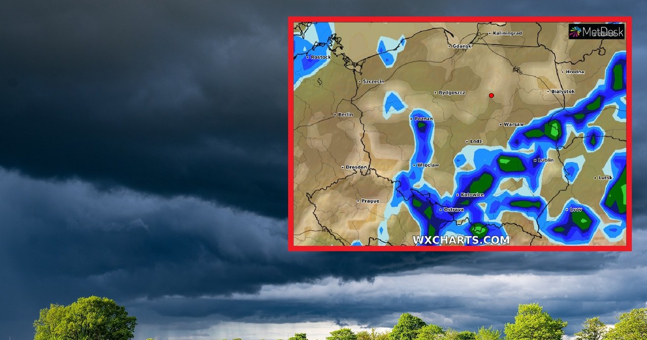Pogoda Na Weekend B D Burze I Ulewy Pogoda W Interia Pl