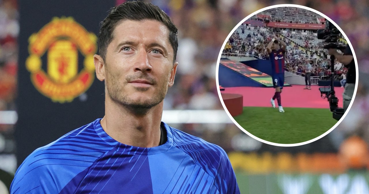 Robert Lewandowski Wyszed Na Muraw I Si Zacz O Nagranie Kr Y Po