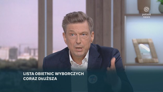 Gorąco w "Śniadaniu Rymanowskiego w Polsat News i Interii. W trakcie programu pomiędzy politykami wywiązał się ostry spór o zapowiedzi, ale i realizację obietnic wyborczych. 