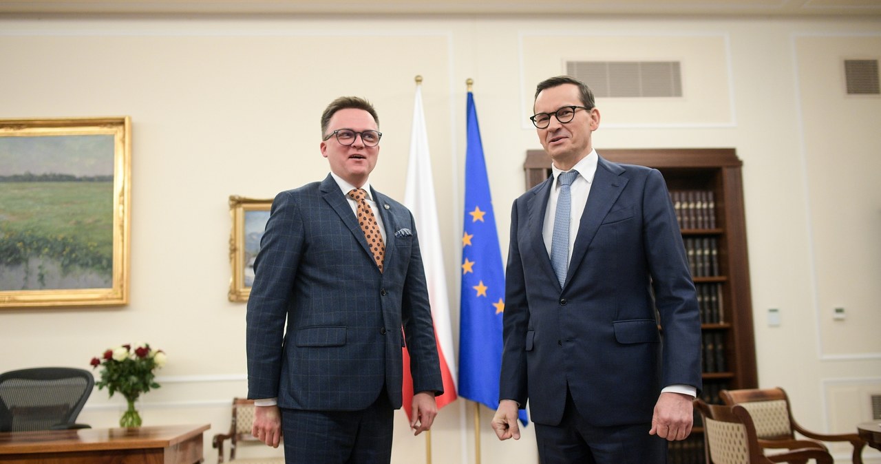 Premier Morawiecki uderza w marszałka Hołownię To nie show