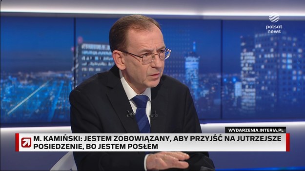 Prowadzący Bogdan Rymanowski przywołał w "Gościu Wydarzeń" słowa Jarosława Kaczyńskiego, który przymusowe dokarmianie Kamińskiego w więzieniu porównał do tortur. Obecny w studiu polityk zapytany, czy zamierza zaskarżyć sprawę do Europejskiego Trybunału Praw Człowieka, odparł: - Bardzo mocno to rozważam. Nie chodzi mi o odszkodowanie, eksponowanie fizycznego cierpienia. Chodzi mi o zabezpieczenie, nie daj Bóg, przyszłych więźniów politycznych, bo taka jest atmosfera w naszym kraju.Stwierdził też, że był "więźniem politycznym". - Straszne, bezprawne działania były podejmowane w mojej sprawie na każdym etapie - ocenił, nazywając prowadzoną przez siebie głodówkę "krzykiem" i "obroną przeciwko bezprawiu", o czym miał pisać pierwszego dnia uwięzienia do ministra sprawiedliwości Adama Bodnara.