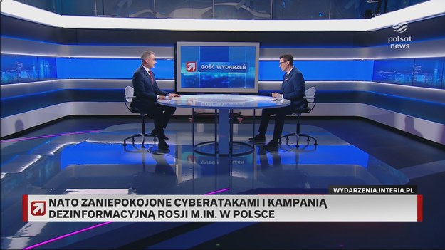 - Polska jest na cybernetycznej zimnej wojnie z Rosją i rozpoczęliśmy mocny wyścig zbrojeń - powiedział wicepremier i minister cyfryzacji Krzysztof Gawkowski w programie "Gość Wydarzeń". 