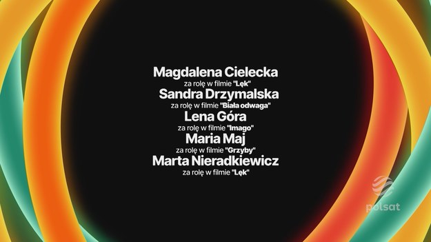Magdalena Cielecka i Marta Nieradkiewicz otrzymały nagrodę dla najlepszej aktorki festiwalu Mastercard OFF Camera za wspólny występ w filmie "Lęk".