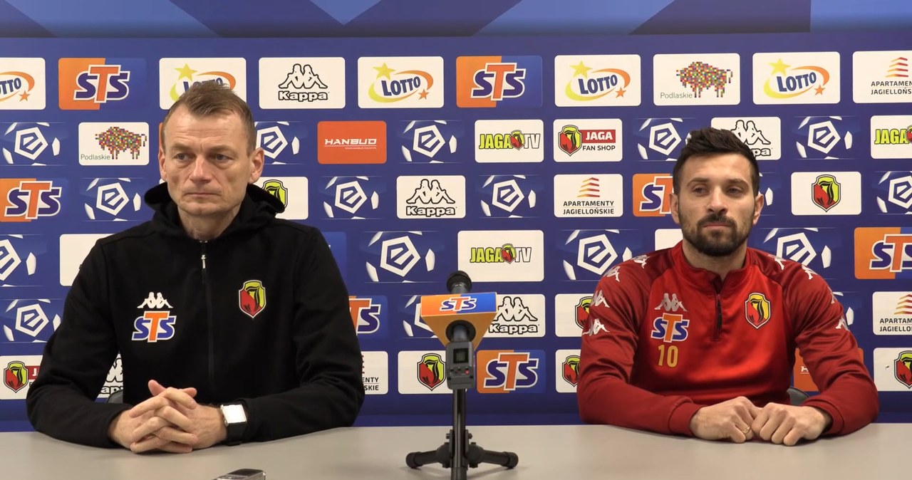 Jagiellonia Bia Ystok Trener Bogdan Zaj C I Maciej Makuszewski Przed