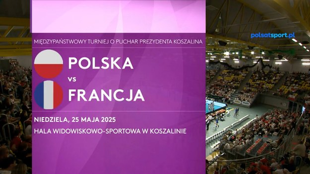 Skrót meczu Polska - Francja z Międzynarodowego Turnieju o Puchar Prezydenta Koszalina.