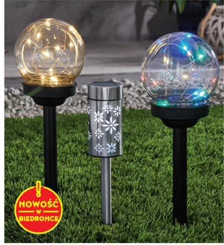 Lampa Solarna Gardenic Promocja Biedronka Ding Pl