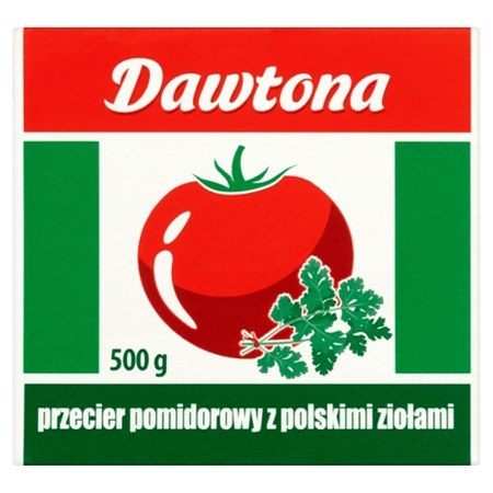 Dawtona Przecier pomidorowy z polskimi ziołami 500 g promocja Netto