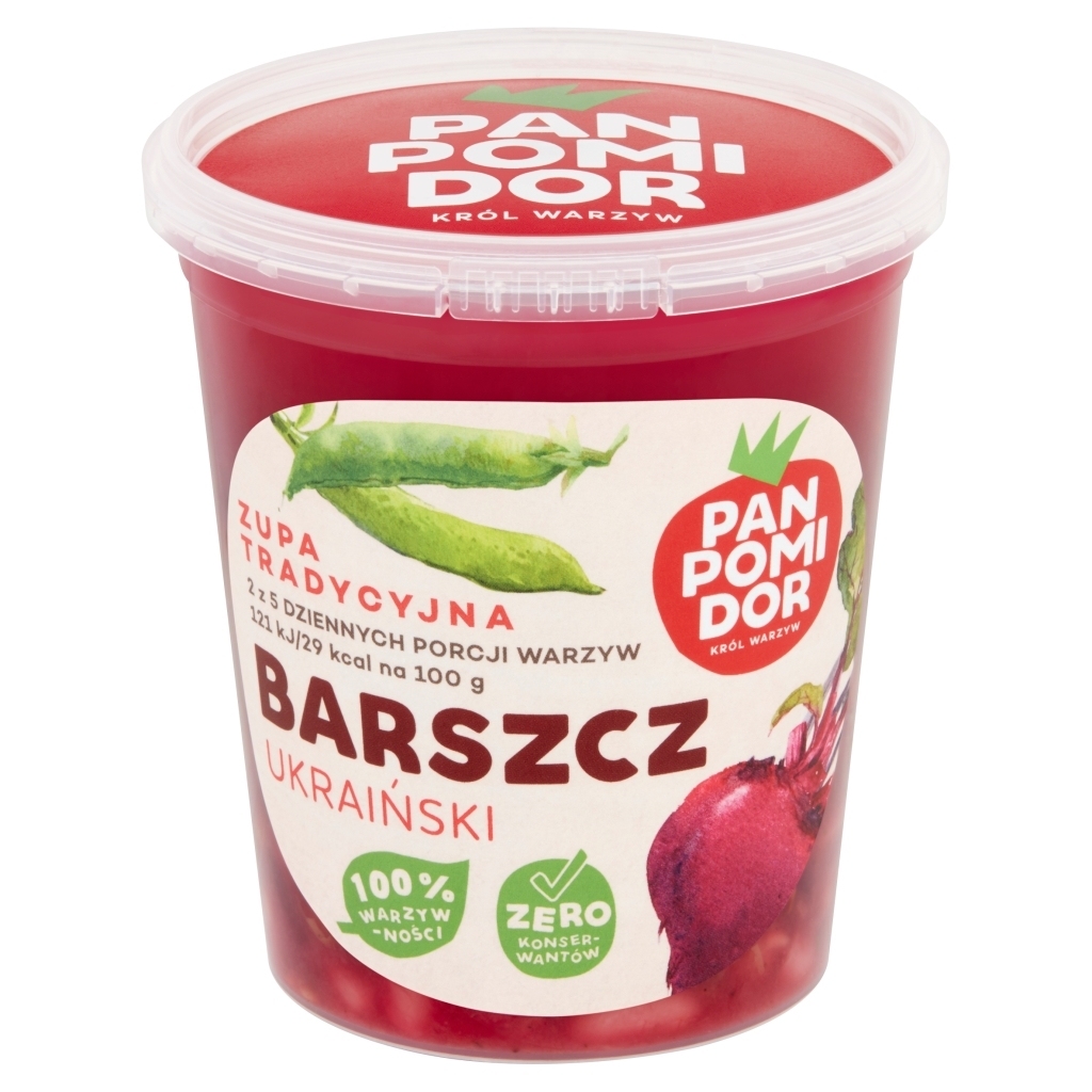 Pan Pomidor Zupa tradycyjna barszcz ukraiński 400 g promocje i gdzie