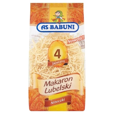 As Babuni Makaron Jajeczny Niteczki G Promocje I Gdzie Mo Na