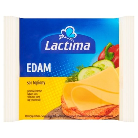 Lactima Ser Topiony W Plasterkach Edam 130 G 8 X 16 25 G Promocja