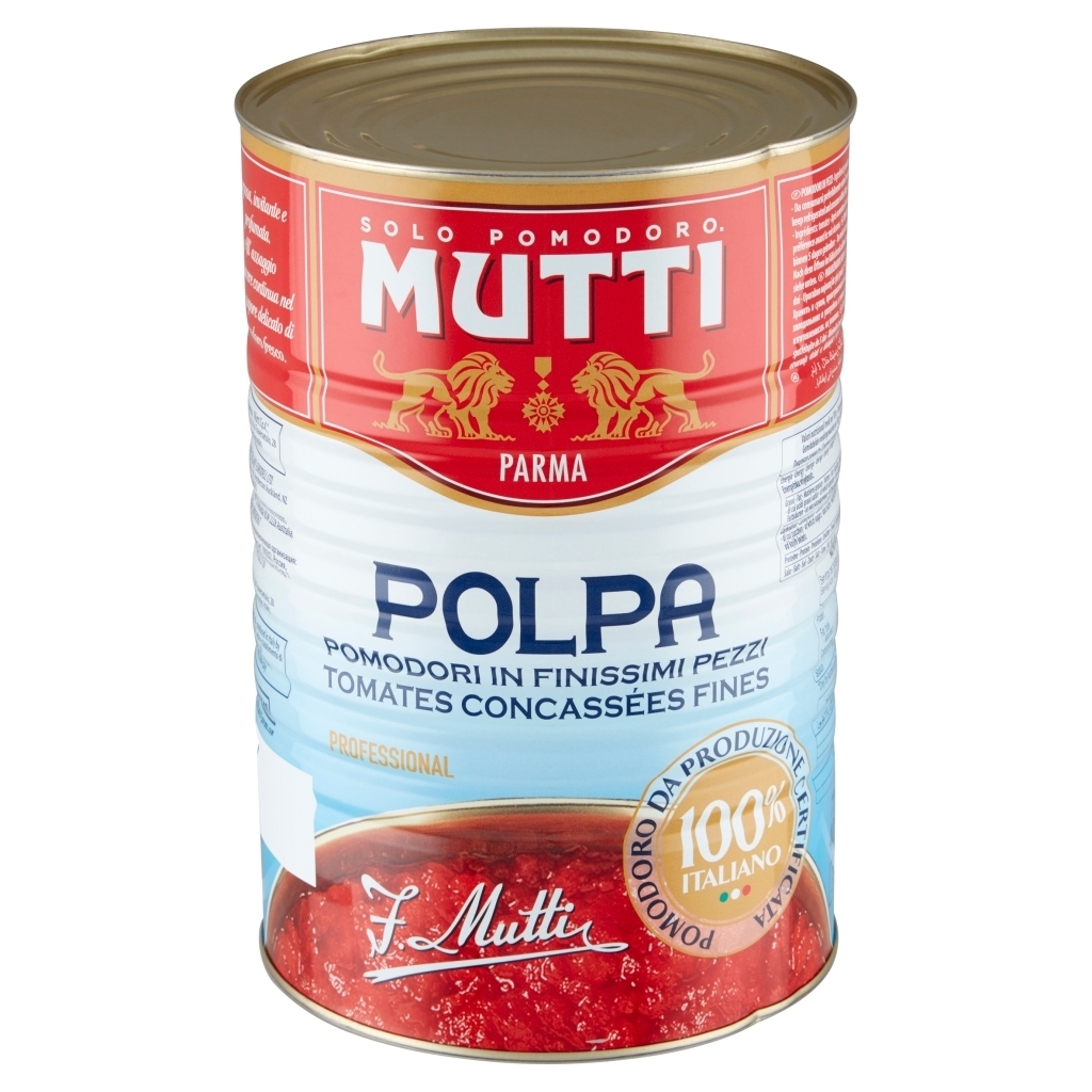 Mutti Pulpa Pomidory drobno krojone bez skórek 4050 g promocje i