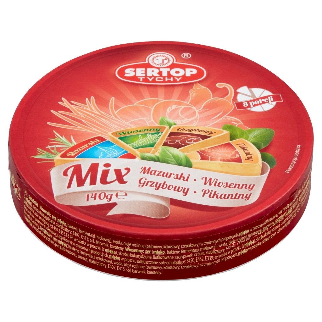 Sertop Tychy Mix Produkt Seropodobny Topiony 140 G 8 X 17 5 G