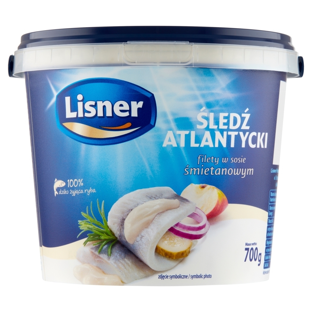 Lisner Led Atlantycki Filety W Sosie Mietanowym G Promocja