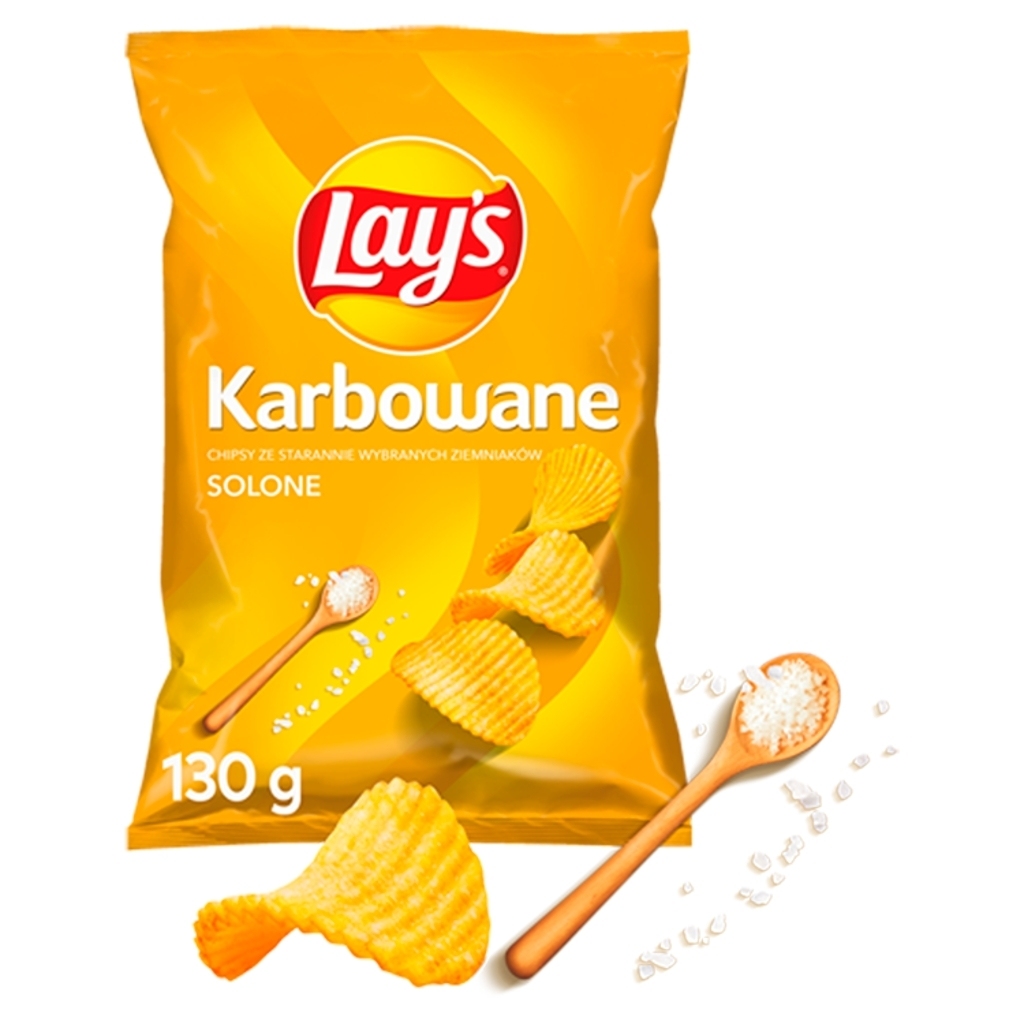 Lay S Chipsy Ziemniaczane Karbowane Solone 130 G Promocje I Gdzie