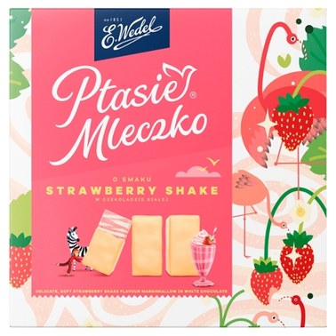 E Wedel Ptasie Mleczko O Smaku Strawberry Shake G Promocja