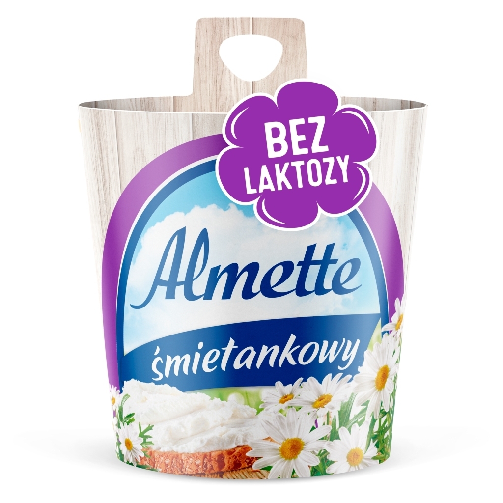 Almette Puszysty Serek Twarogowy Mietankowy Bez Laktozy G