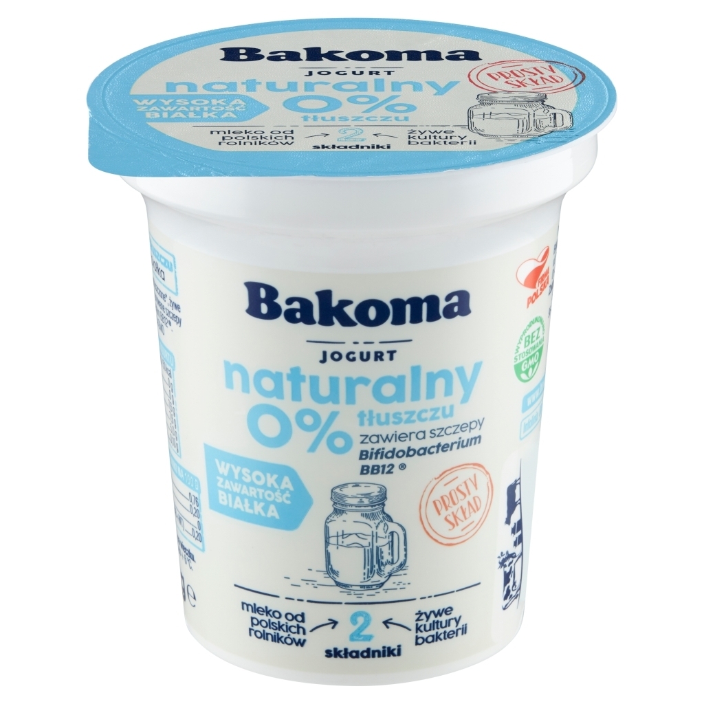 Jogurt Naturalny Bakoma Taniej Promocja Intermarche Super