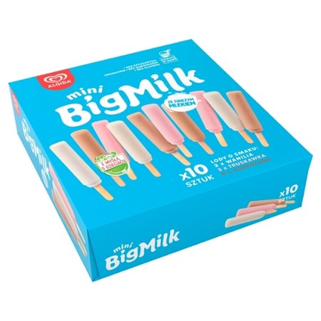 Lody Big Milk 16 TANIEJ Promocja Intermarche Super Ding Pl