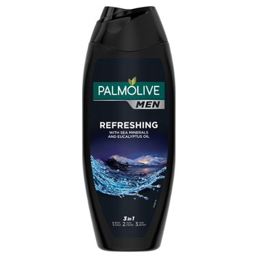 Palmolive MEN Refreshing odświeżający żel pod prysznic dla mężczyzn 3w1