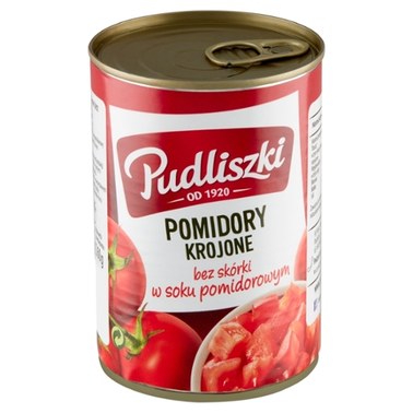 Pudliszki Pomidory Krojone Bez Sk Rki W Soku Pomidorowym G